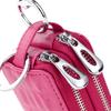 Crocodile Pattern Key Bag Men's, Car Key Bag Factory Wholesale Double Zipper Key Bag Tide