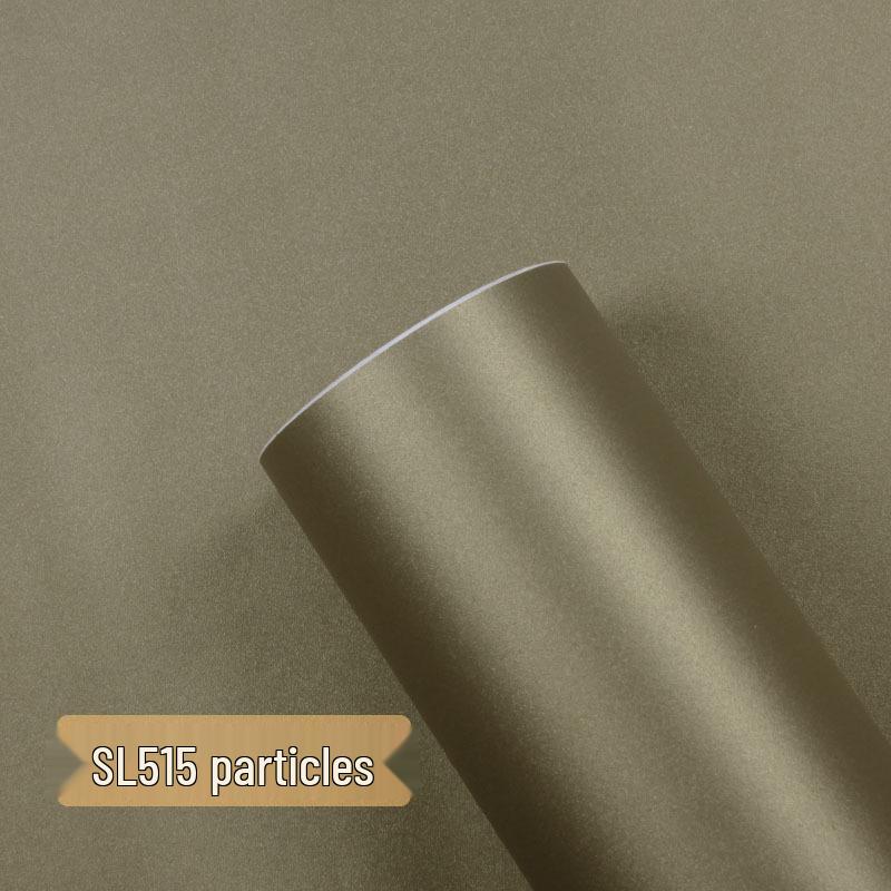Gold & Silver Brushed Metal Stainless Steel Adhesive Film for Refrigerator, Elevator, and Interior Decor
