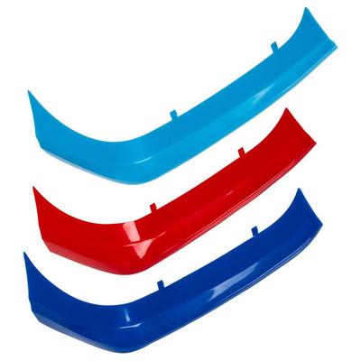 BMW 1 F20 / F21 15-18 Grille Inserts (kidney - 9 RIBS) M-PACKAGE 3 Pcs. SET