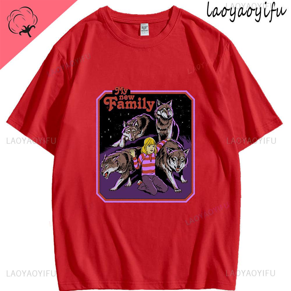 My New Family Theme 100Cotton Mens Womens Summer Shortsleev Fashion New Outdoor Clothes Casual Simple Round Neck Tee