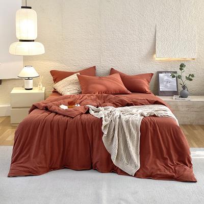 Stone Wash Percale Cotton Turquoise Duvet Cover Set Single Twin Full Queen King Bed