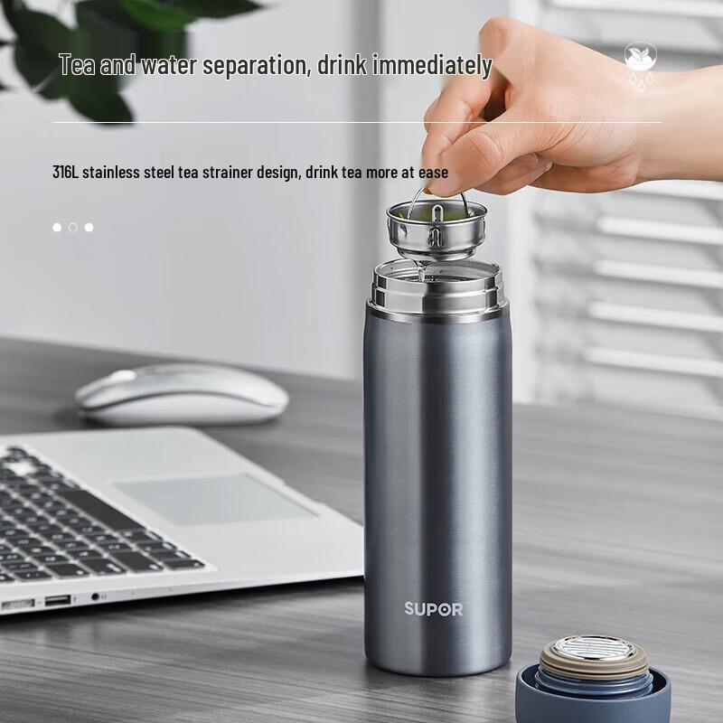 SUPOR 316L Stainless Steel Insulated Water Bottle