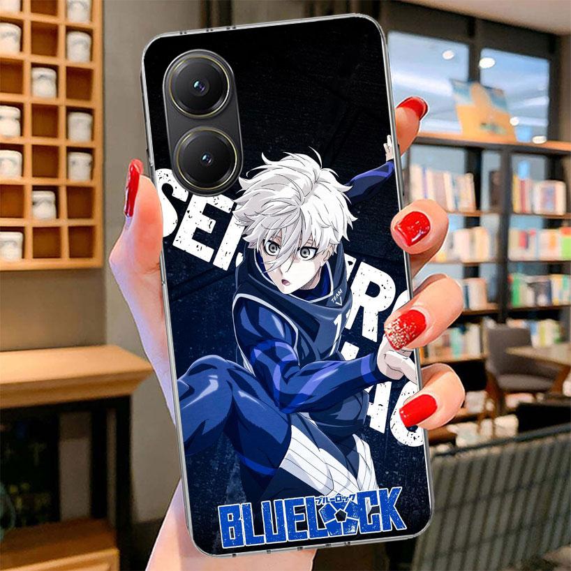 Blue Lock Nagi Seishiro Phone Case For Xiaomi Poco F7 Ultra X7 X6 X5 Pro M7 Redmi 15C 15 13C 13 12C 12 10C 10 9A 9C 9T 9 Shell P