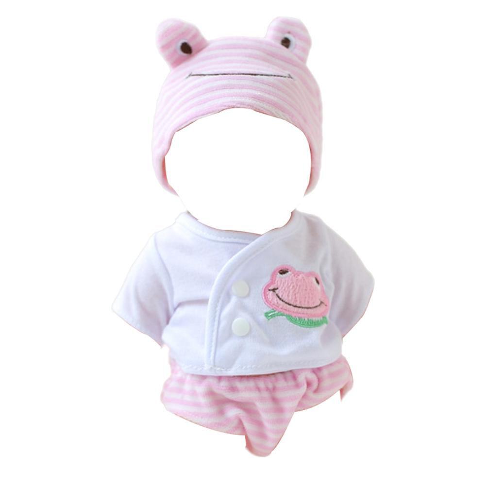 30cm Doll Clothes Cute Rabbit Frog Casual Outfit For Simulation Doll Change A Suit Soft Cloth Doll Set Sweater Doll Accesso J4M3