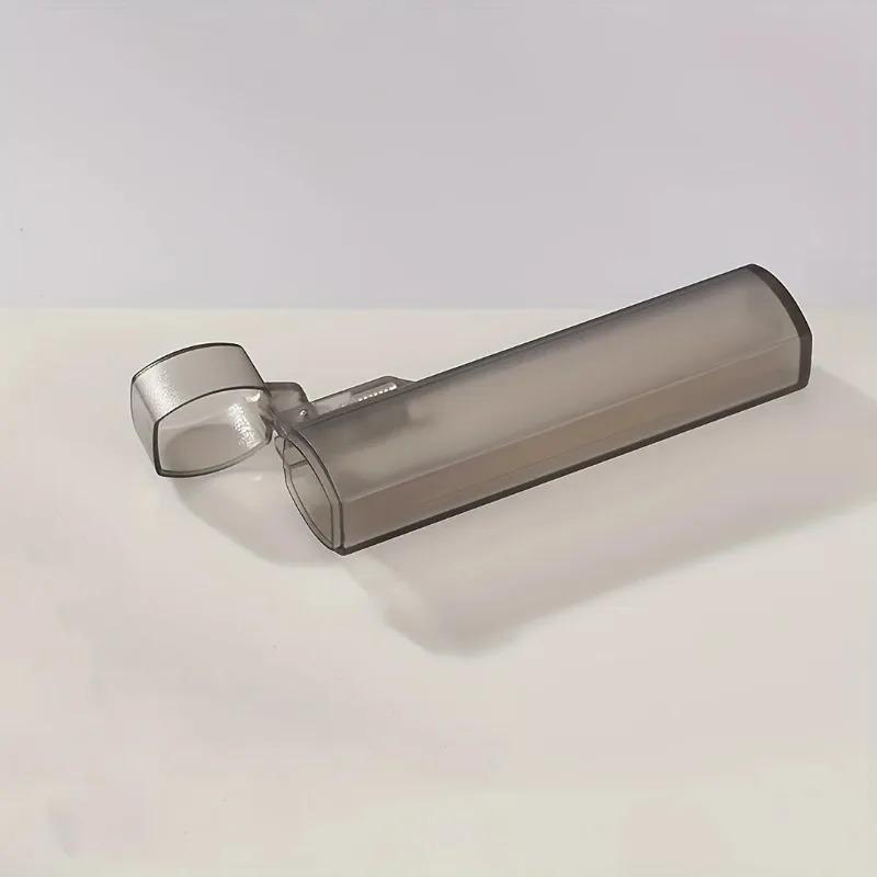 Portable Plastic Toothpick Case Clear Toothpick Holder for Outdoor Travel Kitchen and Restaurant Supplies