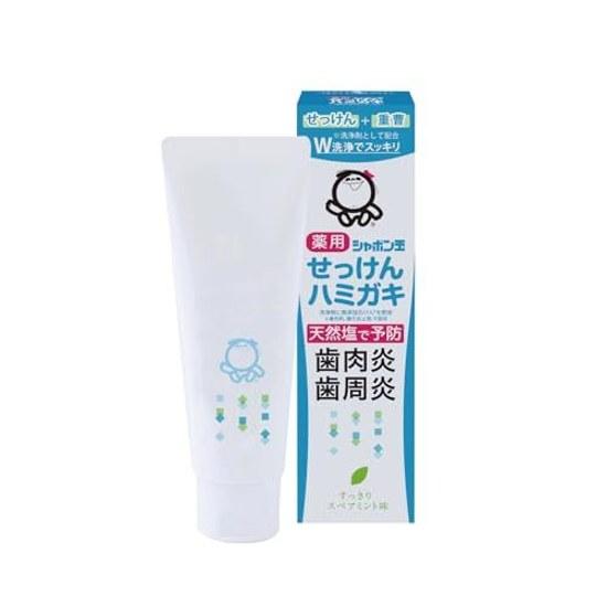 Shabondama Medicinal Soap Toothpaste 80g