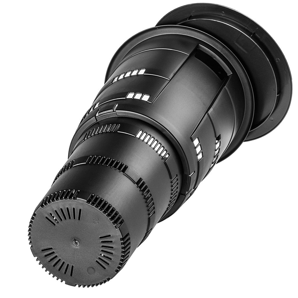 KADAX Podzemní kompostér 11L modulární sada zahradního kompostu se 3 hloubeními