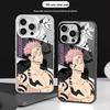 Yuji Itadori & Ryomen Sukuna iPhone 12 Pro Max Silver Anti-fall Case