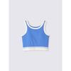 GU by Uniqlo Girls Bra Feel Petite Rib Cropped Tank Top  Sport 