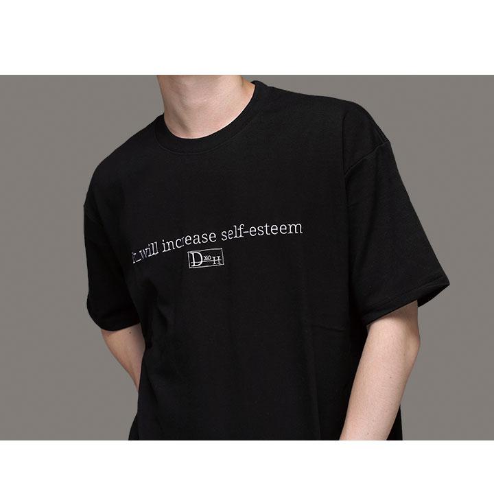 D So H Logo T-Shirt [ Black ] Black/Free