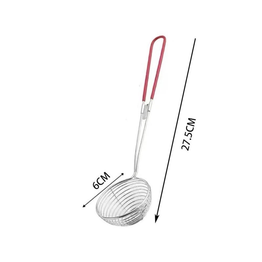 New Stainless Steel Pearl Colander Large Rustproof Pearl Spoon Filter Safe 6cm 8cm 10cm Bubble Tea Colander Kitchen Utensil