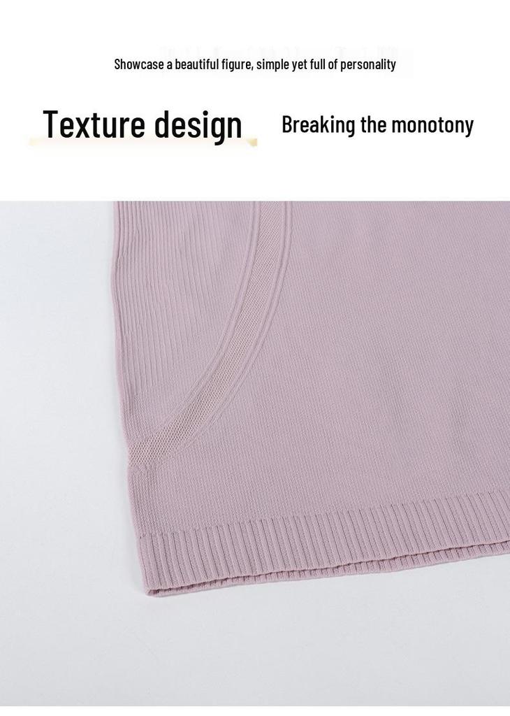 Women's Spring-Summer Casual Sports T-Shirt: Breathable, Sweat-Wicking, Short Sleeve, Round Neck, Loose Fit, Comfortable Yoga Outerwear
