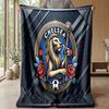 Chelsea FC Theme blanket Soft Flannel Blanket Plush Throw Blanket Cozy Sofa Bed Blanket for Home Decor