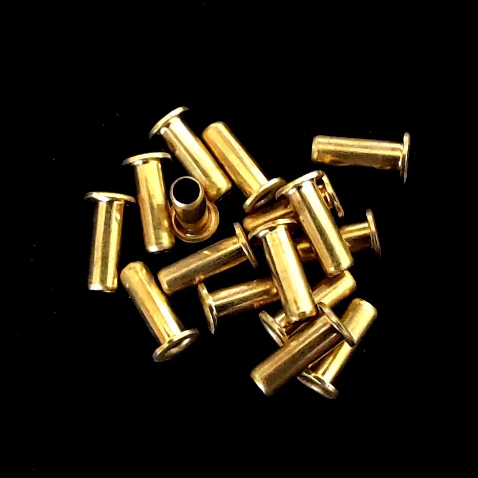 20pcs/Lot Replacement Hollow Rivet Fit For Zippo Lighter Fire Wheel Repair Parts Lighter Inner Liner Gear Steel Wheel's Rviets