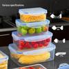 Ru Han 1.8L Transparent Plastic Food Storage Container Set