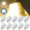 Mini USB Night Light Warm White Eye Protection Book Reading Light USB Plug Computer Mobile Power Charging LED Night Lamp