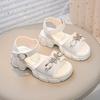 Cool Sandals for Girl Soft-Sole Height-Increasing Casual Sandals for Outdoor Wear Butterfly Graphic Cute Girl Shoes