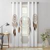 Dream Catcher Watercolor Feather Pattern Modern Window Curtains for Living Room Bedroom Curtain Blinds Drapes Door Curtains
