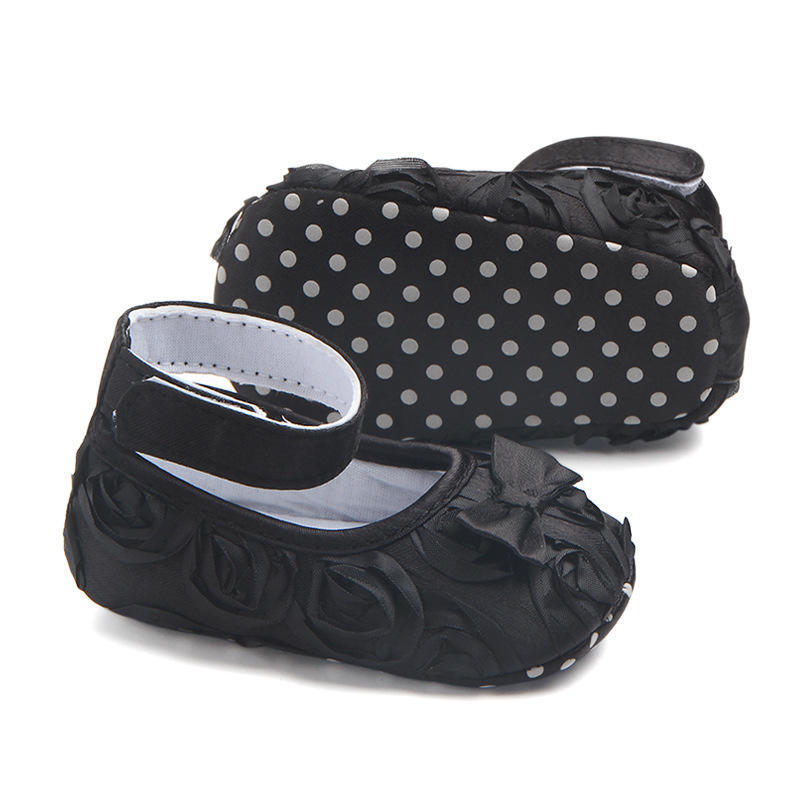 2024 Yenidoğan Bebek Kız Çocuk Prewalker Güzel Yay Bebek Yürümeye Başlayan Prenses İlk Yürüyüşe Yumuşak Tabanlı