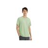 Anta Training Series Solid Color Logo Round Neck Moisture Wicking Thin Short Sleeve T-Shirt Men T-Shirts Yuanli-Green 152437173-1