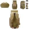 80l Tactical Canvas Backpack For Camping And Hiking With Scratchresistant Material And Multipocket Design