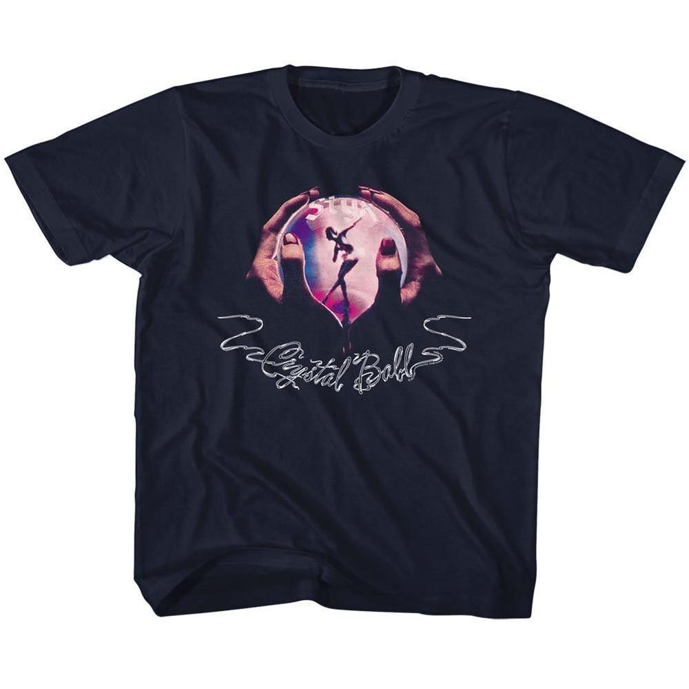 Kids Styx Crystal Ball Music Shirt XXXL