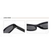 5077 Xin Zhilei Cat-Eye HD Sunglasses - Unisex, High-End Nylon Design