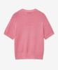 BLOND9 Soft Crop Round Short Sleeve Knit_Pink