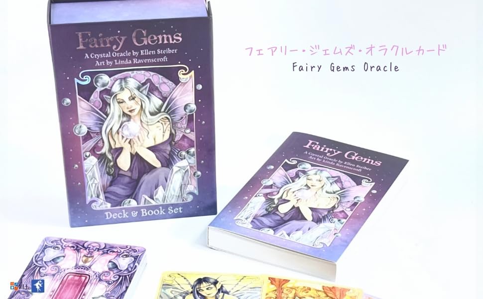 I.I.J. Fairy Gems Oracle Cards, English Affirmations, Fairy Fortune Telling, Authentic Product