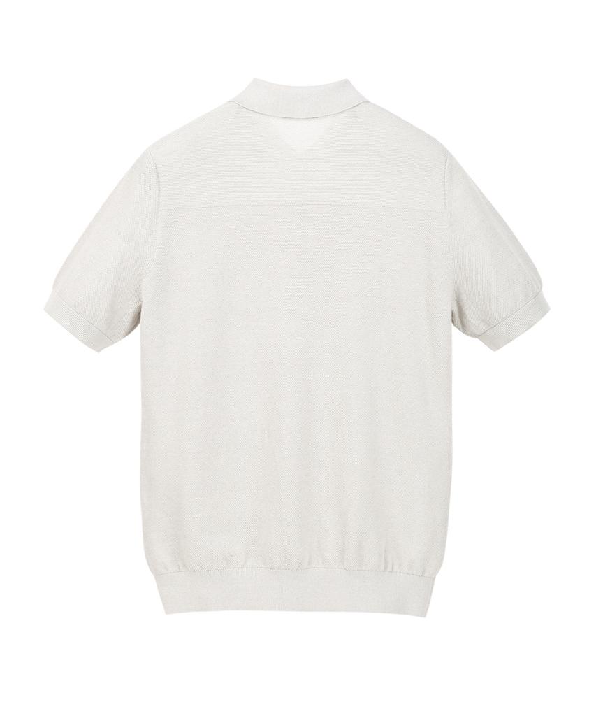 Jilseutyueoteunyuyogmaen Cotton Lean Collar Knit - Light Gray (Jnsw6B401G1)
