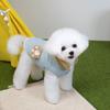 Winter Dog Warm Clothes Plush Dog Vest Coat Fashion Pet Clothes  Puppy