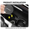 2pcs Car Coaster Water Cup Holder Anti-Slip Pads Accessories For BMW Performance M Alpina iX iX1 iX2 iX3 iX4 iX5 iX7 F11 E30