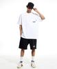 CREAM SODA LAB Basketball Oversized Heavyweight Pocket Short Sleeve T-Shirt White Black