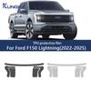 För Ford F-150 Lightning -2025 F150 Rökfärgad Svart Klar Bil Strålkastare TPU PPF Kit Glans Skyddsfilm Klistermärke Tillbehör