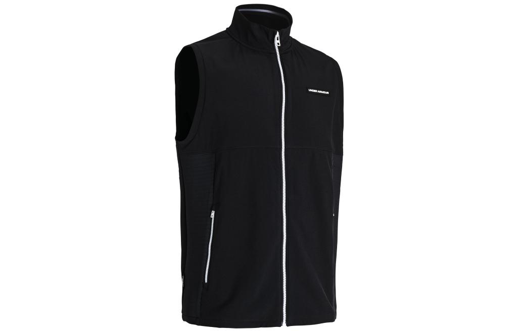 Under Armour Storm Vests Men s Black Stand Collar Thickened And Fleece Lined Other 1379724-001 L