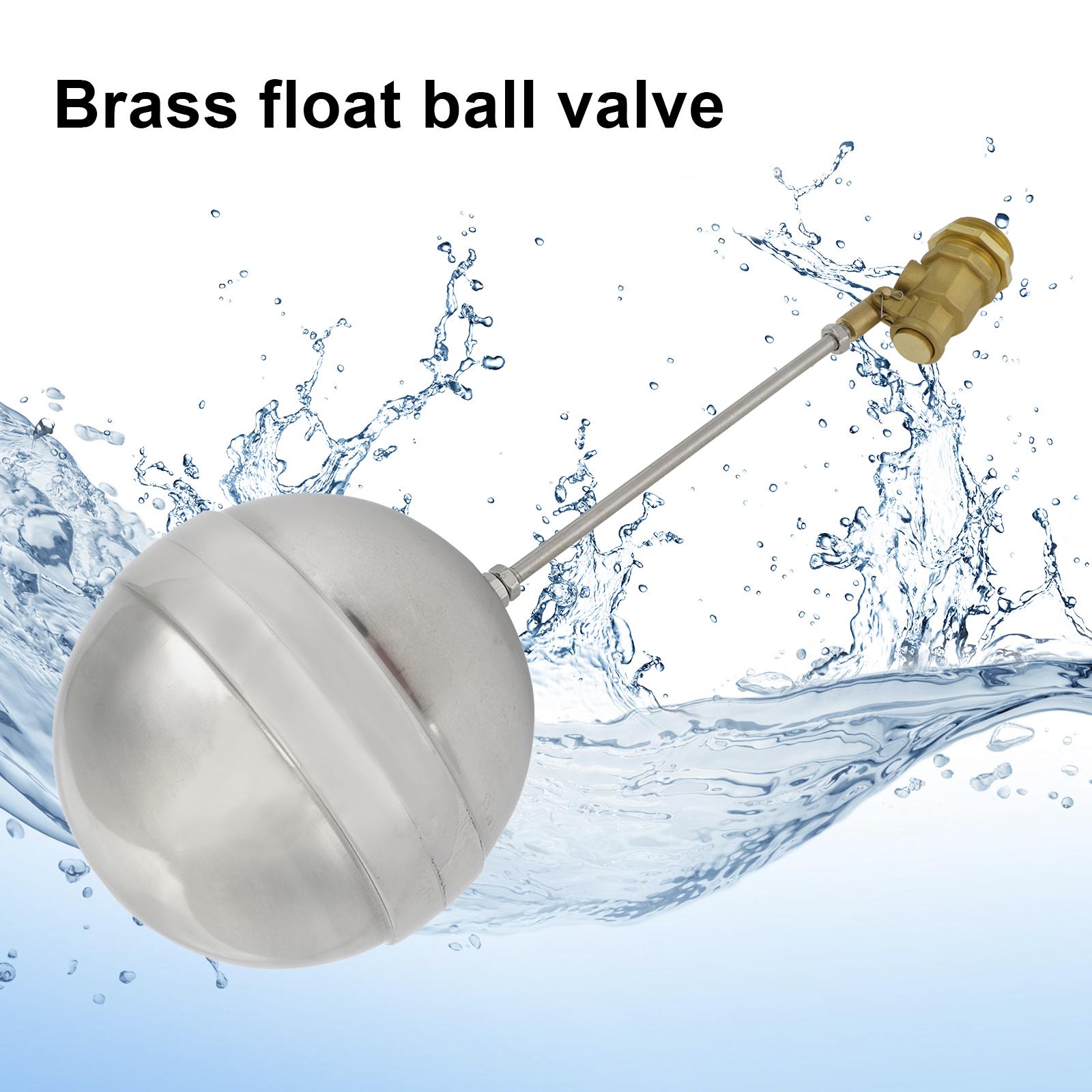 1  Male Thread Float Ball Valve Floating Ball Stainless Steel Water Sensor