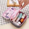 Heart-Shaped Korean Travel First Aid Kit and Medicine Storage Bag