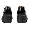 Interlocking Loafers 7.5cm Women's Black 750598 AACAT 1000