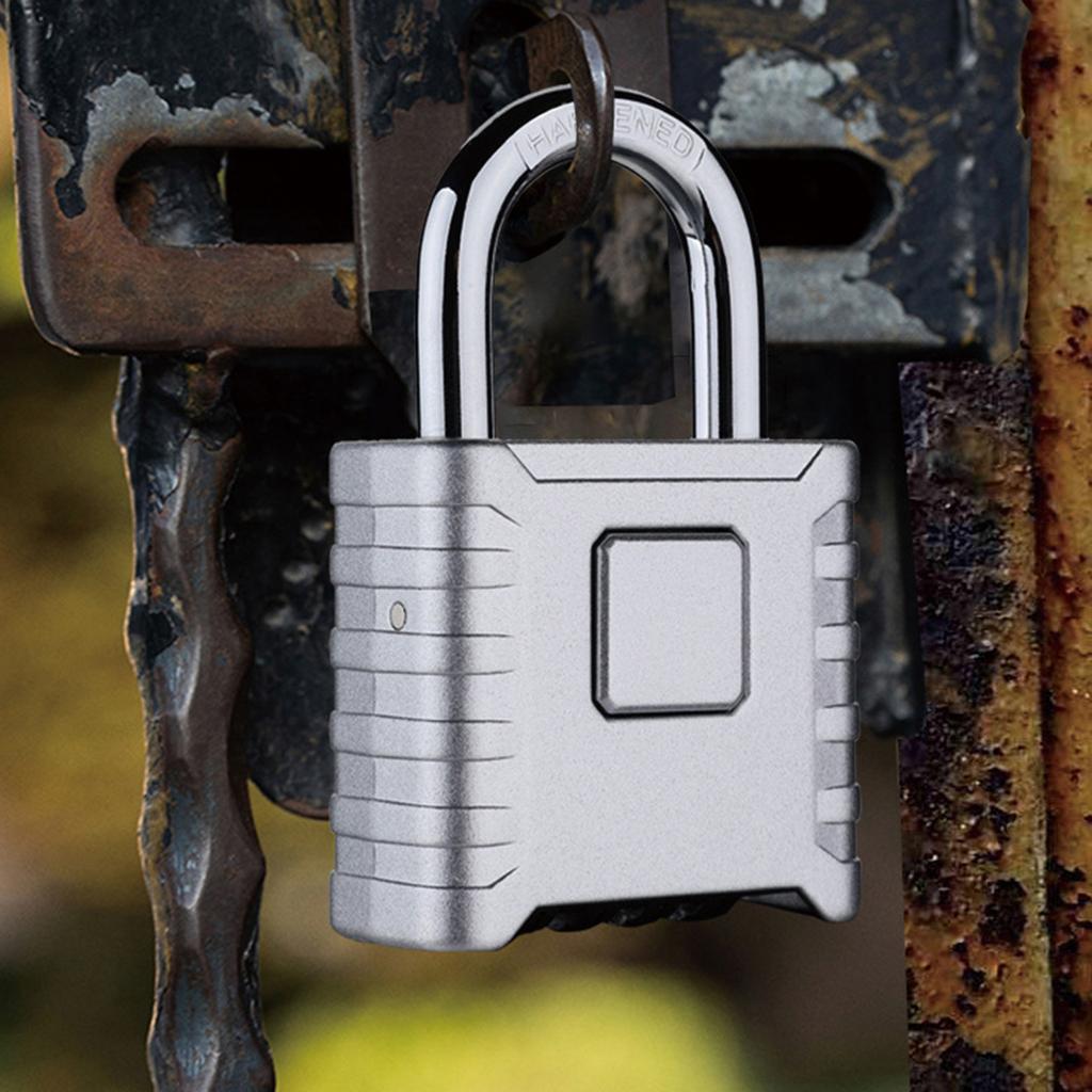 Wetterfestes Outdoor-Kombinationsschloss Schwerlast 4-stellige Sicherheitskombination Zuverlässiges Sicherheitsschloss für Zauntor Schuppen Garage