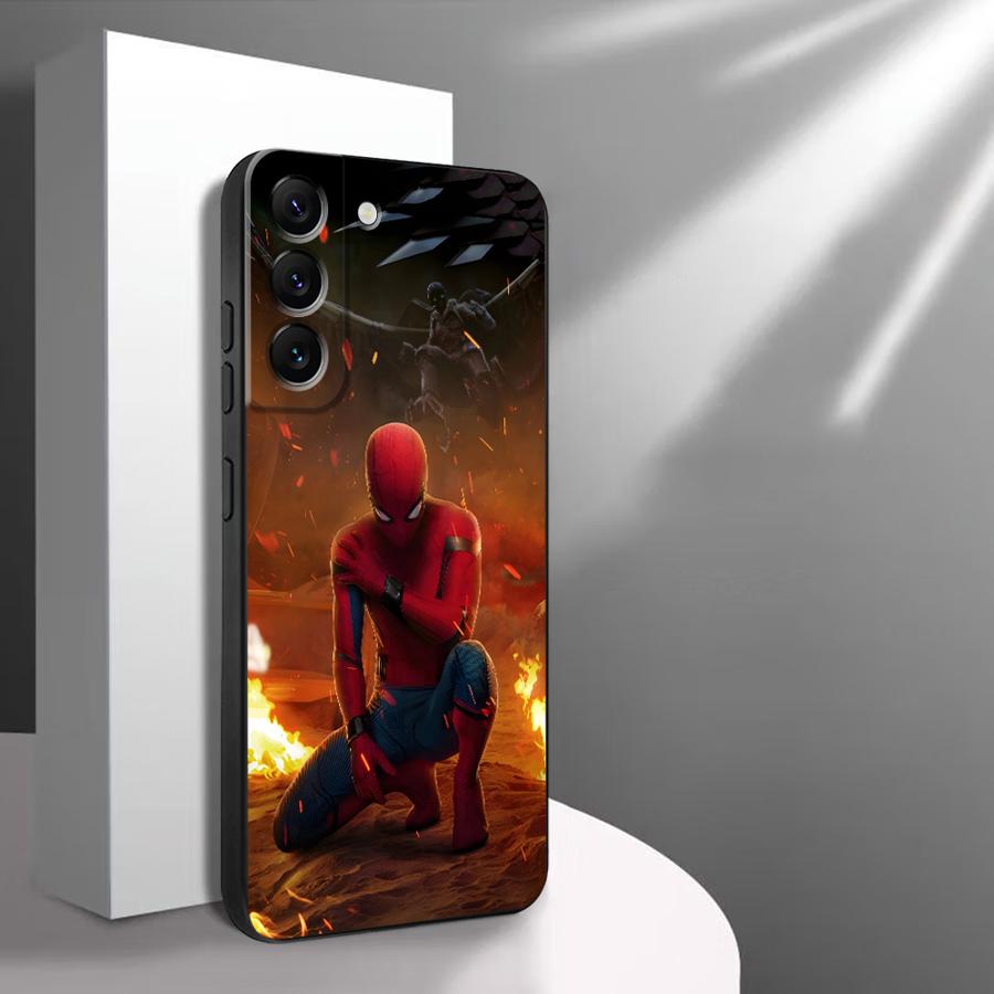 Case for Samsung Galaxy A57 A52 A36 A32 A24 A55 A23 A73 A51 A53 A35 A25 A37 A22 A26 Phone Cover A72 A71 Marvel Spider Man