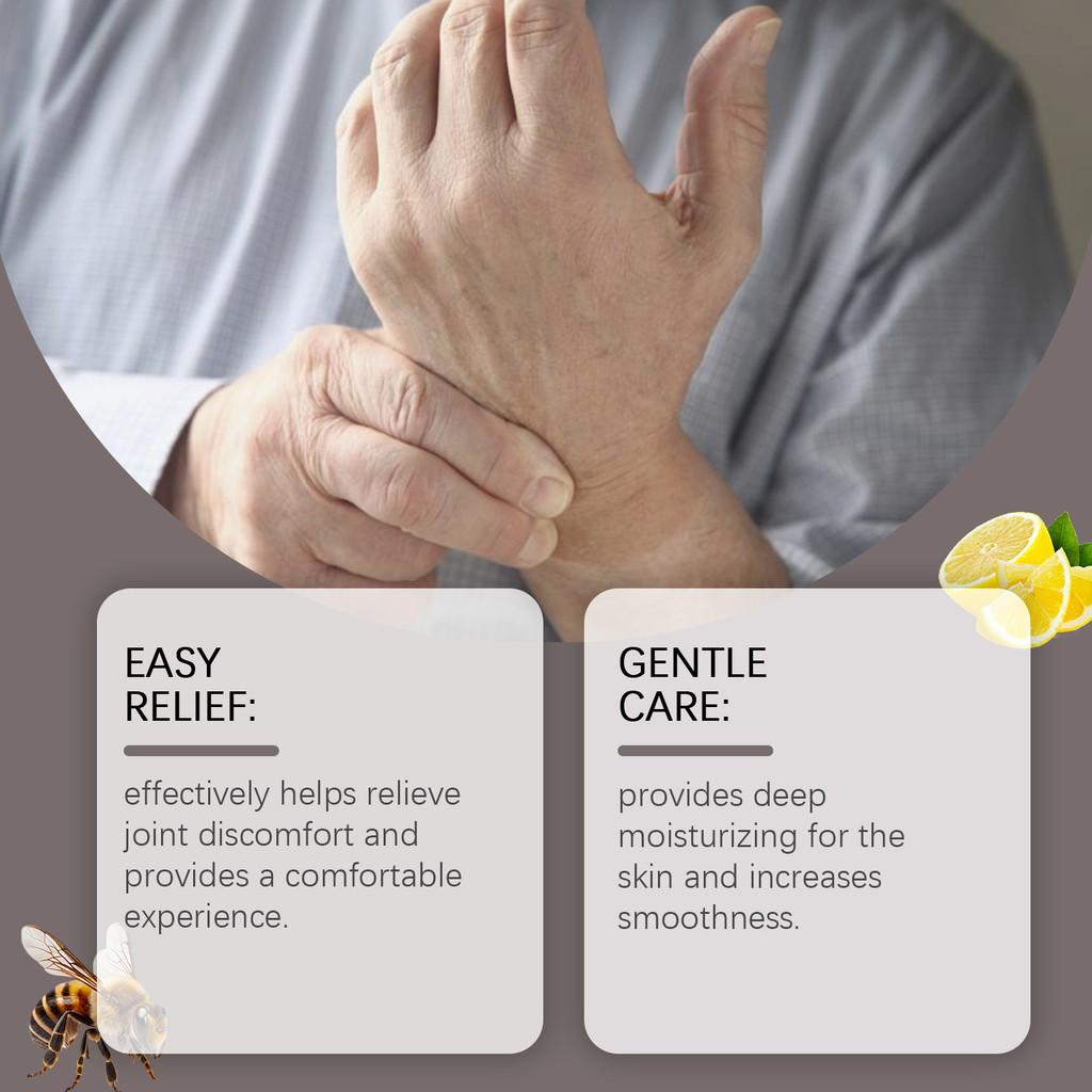 Wiyun Venom Bee Joint Care Cream 60g Herbal Relief For Soothing Joint And Muscle Pain