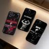 U-Ufc Charles Oliveira Pouzdro na telefon Pro iPhone17,16,15,14,13,12 Plus,Max Měkký silikonový Černý kryt