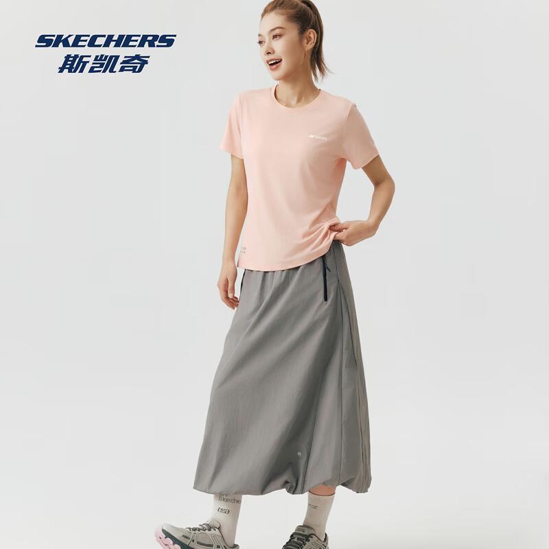Skechers Women s Moisture-Wicking Short-Sleeve T-Shirt L