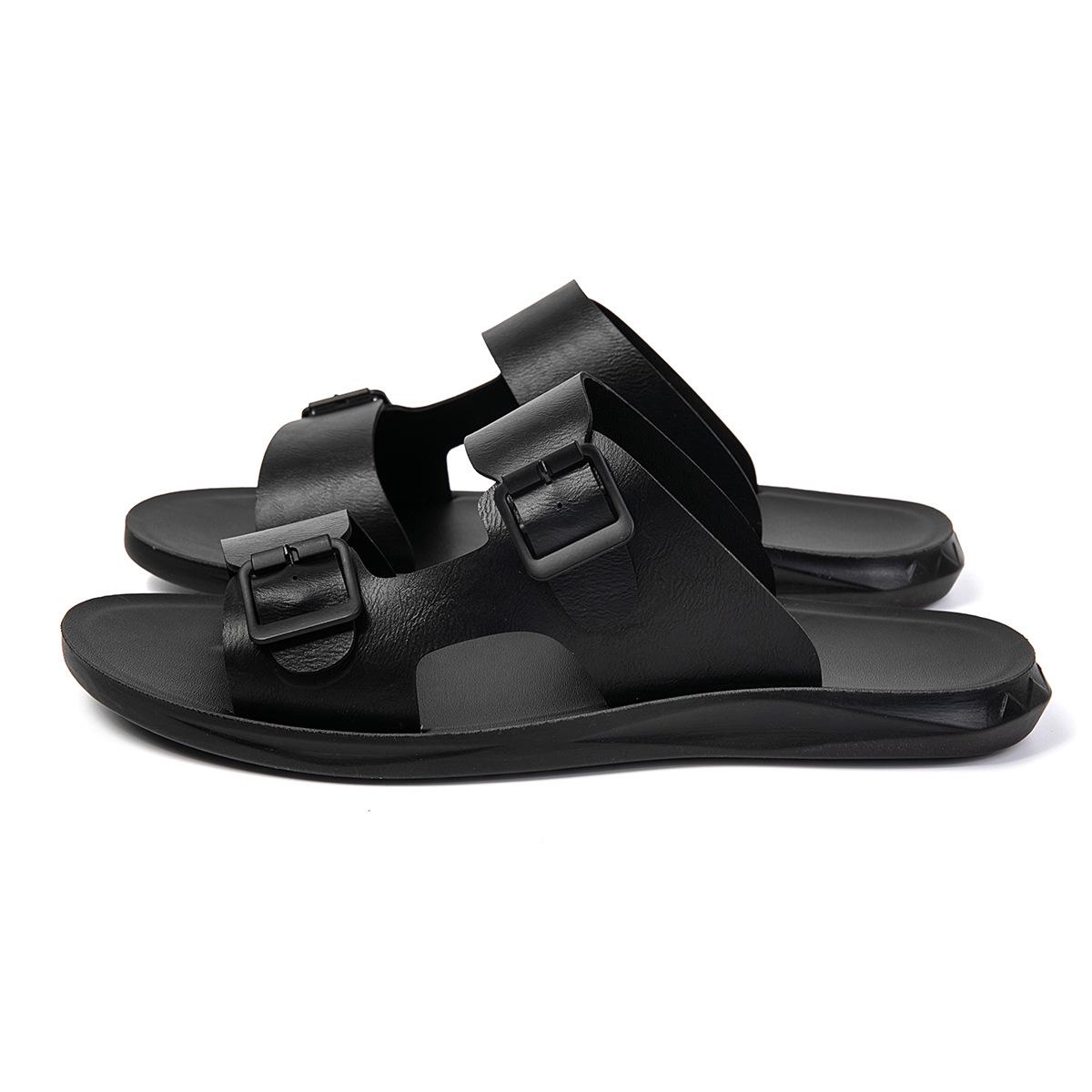 

Мужские модные нескользящие массажные сандалии - Дышащие, повседневные летние шлепанцы двойного назначения. EU 40