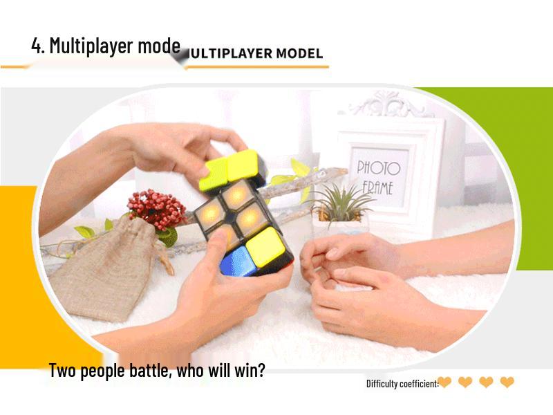 Versatile Music Cube Children's Educational Toy: Multifunctional Brain Teaser with Lights - Perfect Gift for Boys