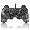 the feel of those PS2 Wired PS1 Clear Vibration Analog Compatible [Relive days!] Controller, Compatible, Color, Function, (Clear Black)