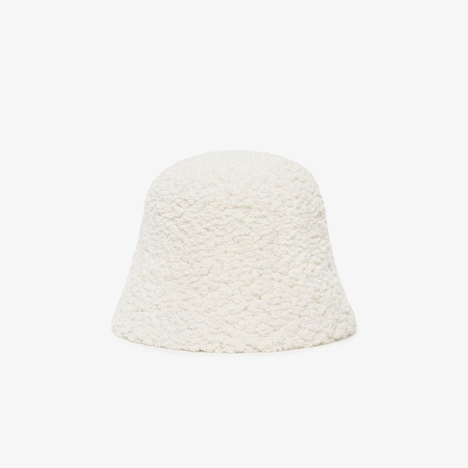 [lacoste] Women's Bouclé Bucket Hat RB462E-55N70V