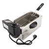 Frigider electric de adâncime 4L 4.2Qt cu coș de filtrare a uleiului detașabil 1400W Oțel inoxidabil 60 200 grade Celsius 140 392