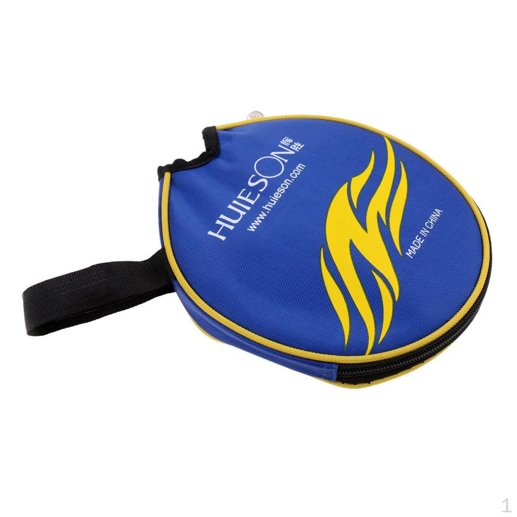 

Водонепроницаемая сумка для одной ракетки для настольного тенниса на молнии, держатель для лезвия летучей мыши, защитный чехол с рукой