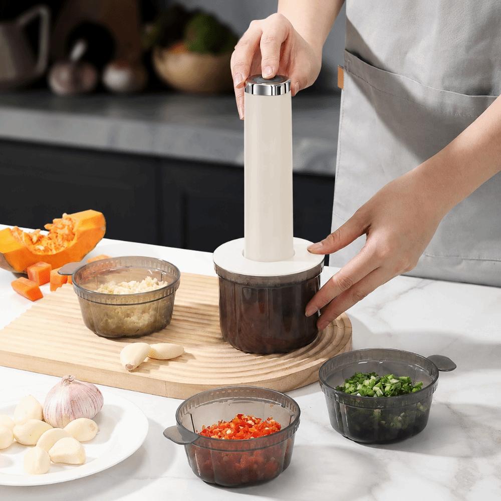 USB Rechargeable Electric Meat Grinder Plastic Baby Food Processor Food Grinder Vegetable Prep